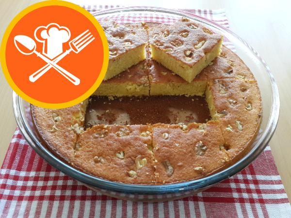 Συνταγή κέικ καρυδιού Gülüt (με βίντεο)