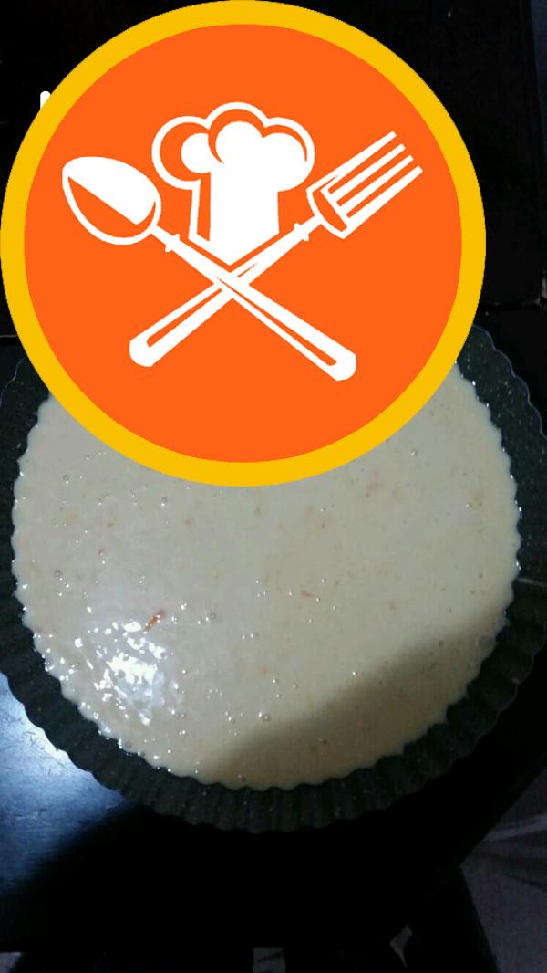 Κέικ τάρτας με κρέμα πορτοκαλιού